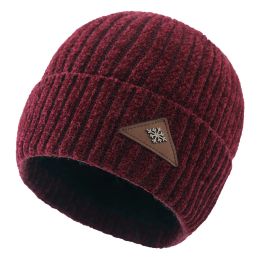 Caps automne hiver hiver nouveau chapeaux de ski pour femmes hommes becs en tricot en extérieur caps de ski thermique sport