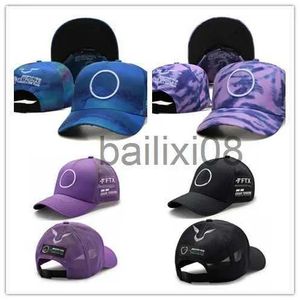 Caps Ball Caps 2023 Nouveau extérieur F1 Ring Car Hat Baseball Cap Coton Brodé Respirant Mesh Snapbk Drop Shipping J230807