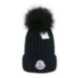 Caps beanie Cap mens designer bucket hats New Fashion Women Ladies Warm Winter Beanie Large Faux Fur Pom Poms Bobble Hat Outdoor