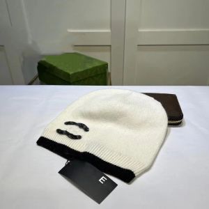 Caps Beanie/Crâne Caps Designer Marque De Luxe Beanie Femmes Automne et Hiver Nouvelle Mode Petit Cheveux Parfumés Tricoté Chapeau En Plein Air Mode