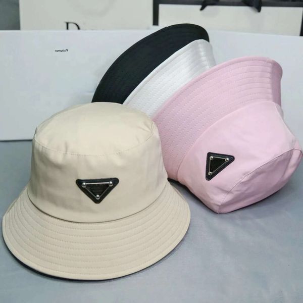 Caps Bucket Chapeaux pour hommes Femme Designer Fashion Summer Beach Sunbonnet Baseball Cap Letter Jacquard Unisexe pêche bonne