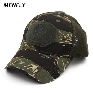 Gorras de camuflaje, sombrero táctico militar de EE. UU., gorra de caza para hombres, gorra de béisbol de soldado del ejército Acu de verano, equipo de francotirador deportivo de senderismo