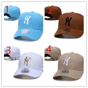 Casquettes Designers 2023 Chapeaux de soleil Hommes Femmes Chapeau de godet Femmes Snapback Hatsmen S Casquette de baseball avec lettre NY H5-3.1 Hommes