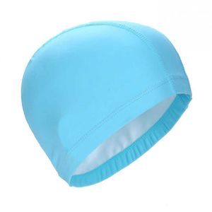 casquettes Élastique Étanche PU Protection Oreille Cheveux Longs Sports Piscine SPA Chapeau De Natation P230531