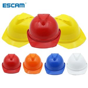 Caps Escam Personnalisez le logo Sécurité du logo Capre de construction Breatch Work Casques de protection ABS Protect Rescue Casques