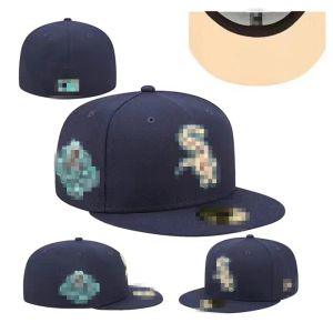 Caps Fashion Nieuwe Designer Hat Men Women Baseball gemonteerde hoeden klassieke hiphop sport volledig gesloten design caps honkbal cap Q8 cadeau