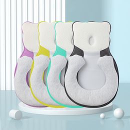 Casquettes Chapeaux Bébé Shaping Oreiller borns Antibiased Head Sleep Positioning Pad Anti Roll Voyage Oreillers Infantile Respirant Mattres 230613