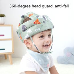 Gorras Sombreros Bebé niño pequeño gorra anticolisión Ajustable seguridad infantil casco suave Protección de la cabeza artefacto 230818