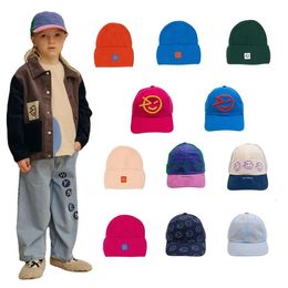 Berretti Cappelli Berretto da baseball per bambini Autunno e inverno Cartoon Cute Boys Berretto lavorato a maglia Caldo parasole Cappello da sole Abbigliamento per bambini 231017