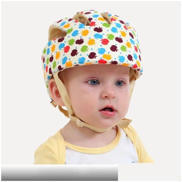 Casquettes Chapeaux Sécurité Bébé Casque De Protection Coton Mesh Doux Réglable Protecteur De Tête Casquette Enfant Pour Garçons Filles Apprendre À Marcher 230720 D Dhzkm ZZ