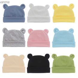 Caps hoeden zachte pasgeboren hoed baby beanie katoen baby hoed baby hoed meisje jongen baby hoed pasgeboren fotografie prop accessoires 0-12m wx