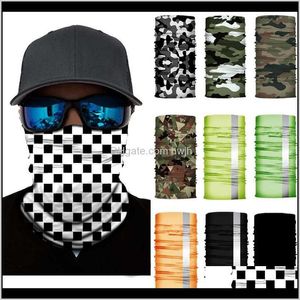 Caps Maskers Camping Ski Vissen Bandana Tops Motocycle Fietsen Sjaal Outdoor Sport Balaclava Face Shield Wandelen Hals Gaiterij Ioïdeq YXVA0