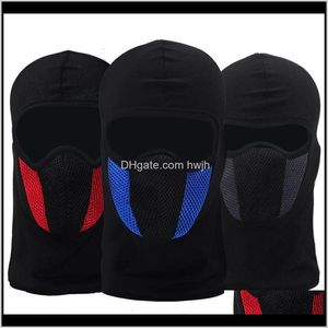 Gorras Máscaras Ciclismo de invierno Motocicleta Cabeza caliente Esquí al aire libre Máscara de viento Cs Sombrero de lana Vender como S9Lph J1Bpu