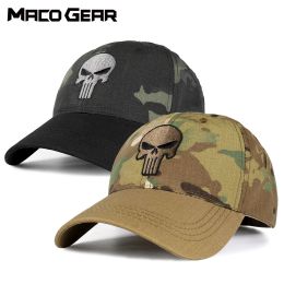 Caps Camouflage extérieur Caps ajustés Casquers solaires Tactical Military Army Camo Hunting Camping Fishing Sports Cycling Randing