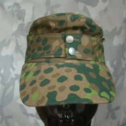 Caps Tomwang2012 WWII WW2 allemand Elite Em Summer Dot44 Peas Camo Camouflage Field Cotton Cap Military