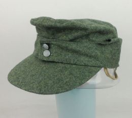 Caps .. WWII WW2 Soldats allemands Cap chapeau WW2 M43 Field de laine allemand Collection de chapeau militaire