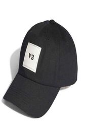 Caps Yamamoto Yaosi Hat Men039s et femmes039S Même étiquette noir et blanc CAP TONGUEUR CAP315D11901149975452