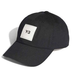 Caps Yamamoto Yaosi Hat Heren039s en Dames039s Same Black and White Label Baseball Cap Tong Cap315d11901143328140
