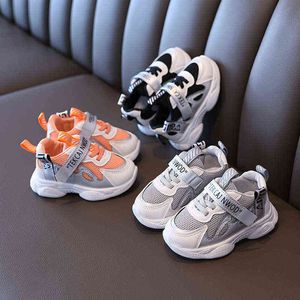 CAPSELLA KIDS Calzado deportivo Nuevo 1-6 años Bebé Niños Niñas Zapatillas transpirables para correr Primeros pasos Niños Zapatillas de deporte de malla de fondo suave G220527