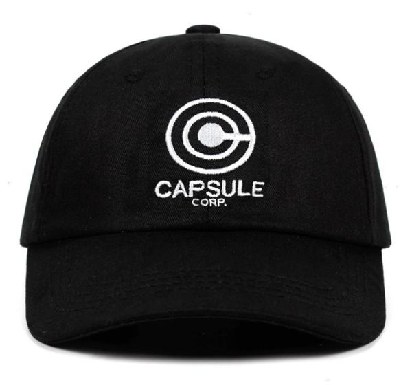 Capsule Corp papa chapeau Anime chanson 100 coton broderie Snapback unisexe casquettes de Baseball hommes femmes Holiday4801043