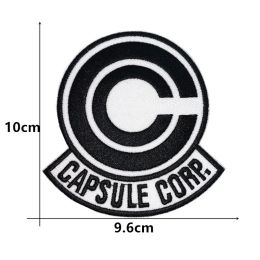 Capsule Corp Shooting Broidered Fabric Patch Tactical Tactical Outdoor Sackepack Morale Badge Hook Looppatchs for Clothing DIY