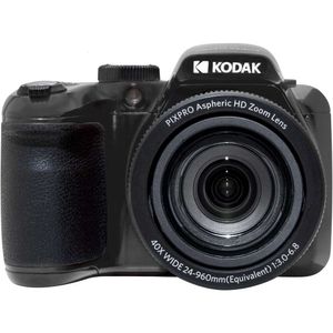 Capturez chaque instant en terminaison de clarté avec un appareil photo numérique AZ405-BK 20MP - Zoom optique 40x, objectif grand angle 24 mm, stabilisation d'image, vidéo HD complète, écran LCD