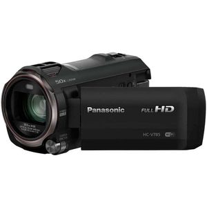 Capturez chaque instant dans des détails époustouflants avec un zoom optique complet de caméra HD 20X, un capteur BSI de 1/2,3 pouce, une capture HDR, un Wi-Fi, une connectivité pour smartphone - HC-V785 (noir)