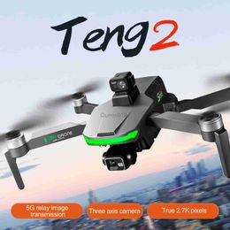 Maak verbluffende luchtfoto's met de S155 Pro GPS Drone 8K HD-camera, FPV, 3-assige anti-shake-gimbal, borstelloze motor, obstakelvermijding, RC Quadcopter