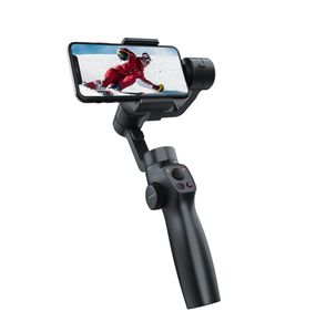 Capture2s 3axis Handheld Gimbal Stabilizer Selfie Stick Focus Pull Zoom pour la cam￩ra smartphone Enregistrement vid￩o Bluetooth Vlog Live3120090