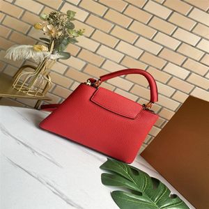 Capucines Fashion Tote designer sacs à main de luxe messenger Shopping poches d'épaule Totes Cosmetic Bag260n