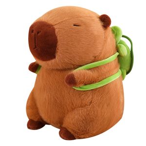 Capybara Peluches Kawaii Roedores Peluches Capybara Plushie Toys, lindos animales de peluche, el mejor regalo de cumpleaños para niños (Capybara baby-9inch)