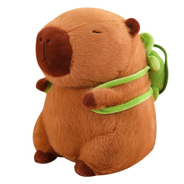 Capybara Peluches Kawaii Rongeurs Jouets en peluche Capybara Peluche Jouets, Animaux en peluche mignons, Le meilleur cadeau d'anniversaire pour enfant (Capybara baby-9inch)