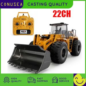 Auto 1:14 Schaal Huina 583 RC Truck 22ch 2.4G Radiocontrole Car Crawler Electric Control Machine Toy Tractor Toys For Boys Kid