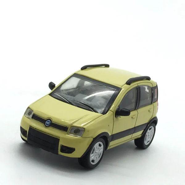 Car 1: 43 Modèles de voitures en alliage Mini Fiat Panda, décorations de modèles de voitures de simulation, cadeaux de jouets pour enfants, en gros