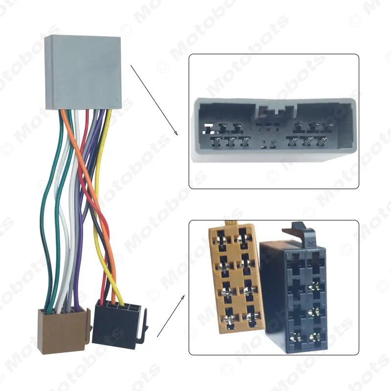 Coche De 20 Pines ISO Audio Estéreo De Alambre De Conversión Adaptador