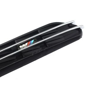 VOITURE 2PCS M Side Fender Air Flow Vents Grill Grill fit BMW Série 3 E36 E46 E90 Black257t