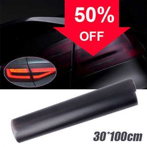 Auto 30x100 cm Auto Licht Mat Zwart Tinting Film Mode Koplamp Achterlicht Styling Stickers Decals voor BMW X1 x3 X5 X6