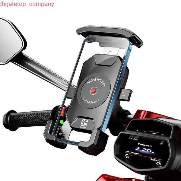 Support de téléphone rotatif à 360 degrés pour voiture, vélo, moto, guidon, miroir, Clip de fixation pour téléphone portable