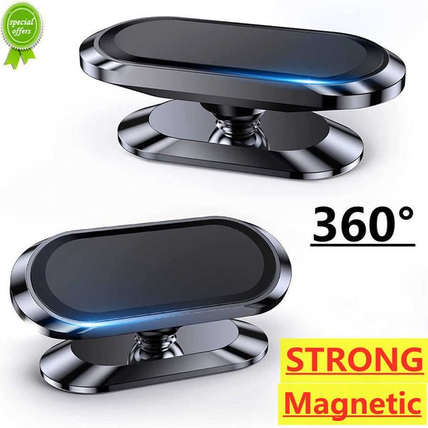 Coche 360 Rotat Car Phone Holder Magnético Universal Magnet Phone Mount para iPhone Xiaomi Samsung en Car Mobile Phone Holder Stand