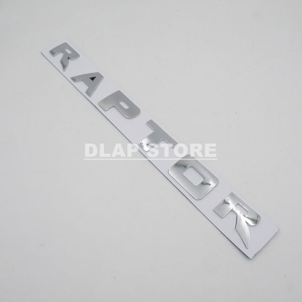 Car 3D ABS Letters Logo Sticker Sticker pour Ford Raptor Front Head Hood Emblem Badge Style Stickers