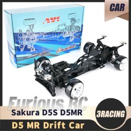 Voiture 3racing Drift RC Car Sakura D5 MR D5S Kit électrique télécommande de route plate Drift de la route haute vitesse