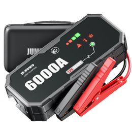 CAR 6000A 3000A Portable de 12 V Jump Starter Bank Power Bank 12V Auto Battery Carger Booster Dispositivo de arranque