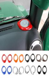 Car A Pillar Column Horn Speaker Decorative Rings Covers Fit For Jeep Wrangler 20152016 Car Inerior Accessories Styling8103691
