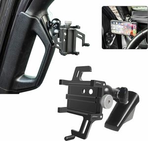 Auto A-Pijler Telefoonhouder Verstelbare Beugel Voor Jeep Wrangler JL / JT 18-20