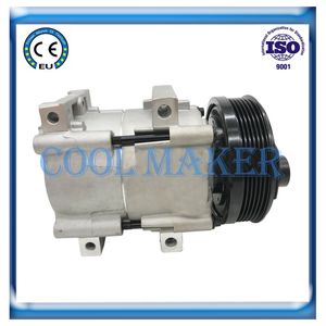 Compresor de CA de coche para Ford Focus DOHC Zetec L4 2.0L 4F2Z19703AB 4F1Z-19V703-AA XS4H19D629MB 4718133 4718134