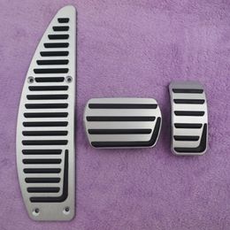 Auto-accessoires Aluminiumlegering Accelerator Gasrempedaal voor Volvo S40 V40 C30 bij, antislip Pedal Plate Pads Covers Styling MOOI