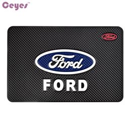 Auto Accessoires Anti-slip Mat voor FORD focus 2 3 fiesta kuga mondeo ecosport fusion ranger antislip mat Anti-slip Mat Zachte Auto Sty222p