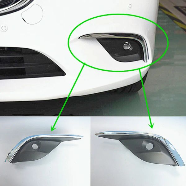 Accessoires de voiture pièces de carrosserie pare-chocs avant calandre argentée couvercle de phare antibrouillard pour Mazda 6 16-19 GL