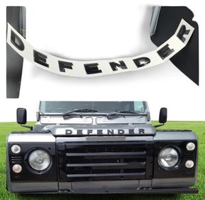 Auto -accessoires voor Defender Front Bonnet Emblem Logo Badge Lettering Sticker288924444