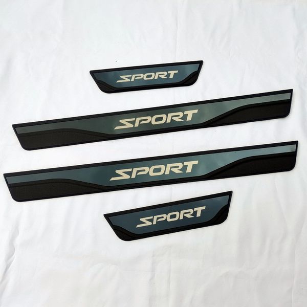 Accessoires de voiture pour Ford Bronco Sport 2022 Porte Sill Scuff Plate Protector Stickers Styling Trim Seuil Pédales Couvercle